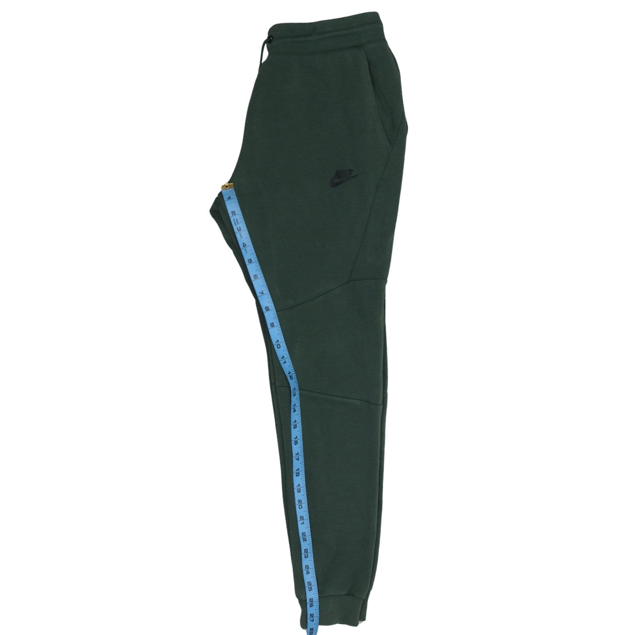 Nike Men's Green Jogger Sweatpants Small Regular Tapered Fit