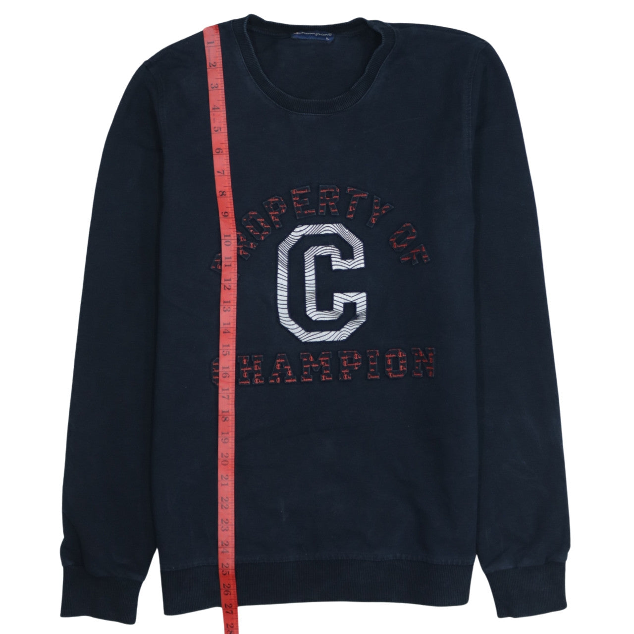 Champion Men’s Blue Crew Neck Pullover Sweatshirt L