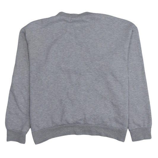 Disney Winnie the Pooh Grey Christmas Sweatshirt Women M 12/14