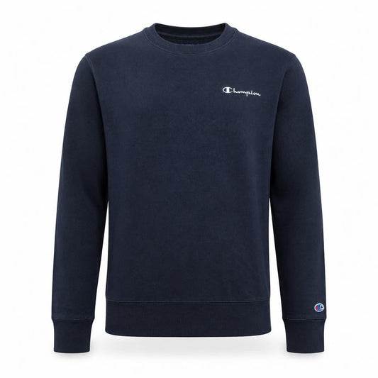 Champion Men's Blue Small Crew Neck Pullover Sweatshirt