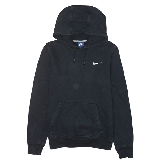 Nike Men's Black Pullover Hoodie M Regular Fit Fleece Sportswear