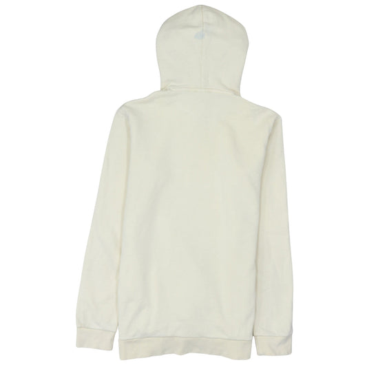 Adidas Men Beige Pullover Hoodie Size S Cotton Blend