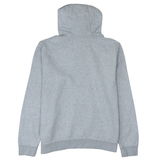 Nike Men's Grey XL Pullover Hoodie with Logo and Kangaroo Pocket
