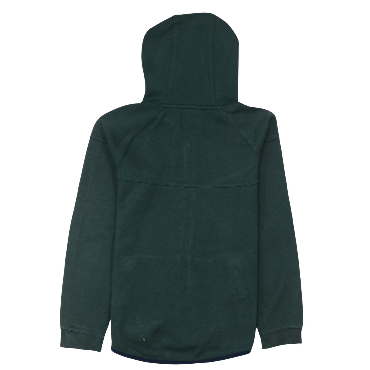 Nike Men's Green Full Zip Hoodie Size S Sportswear Cotton Blend