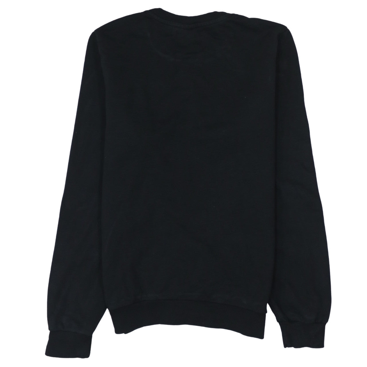 Ellesse Boys Black Pullover Sweatshirt 13-14 Years Cotton Blend Crew Neck