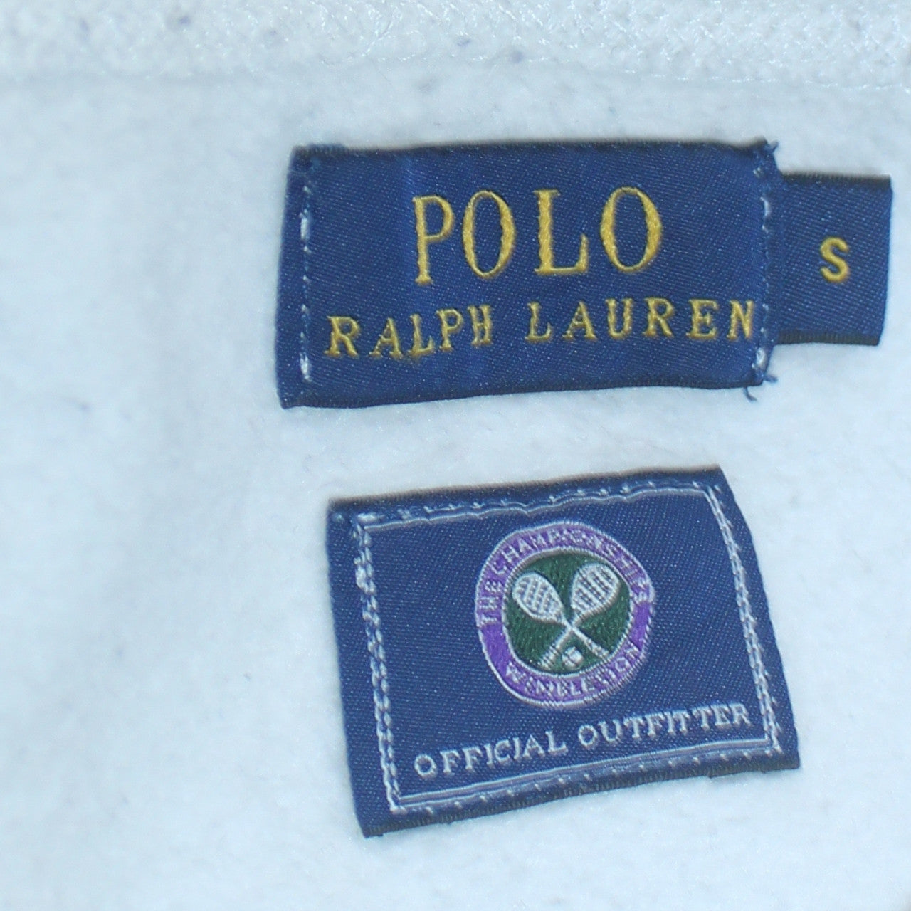 Polo Ralph Lauren Women’s White Wimbledon Sweatshirt Small Crew Neck