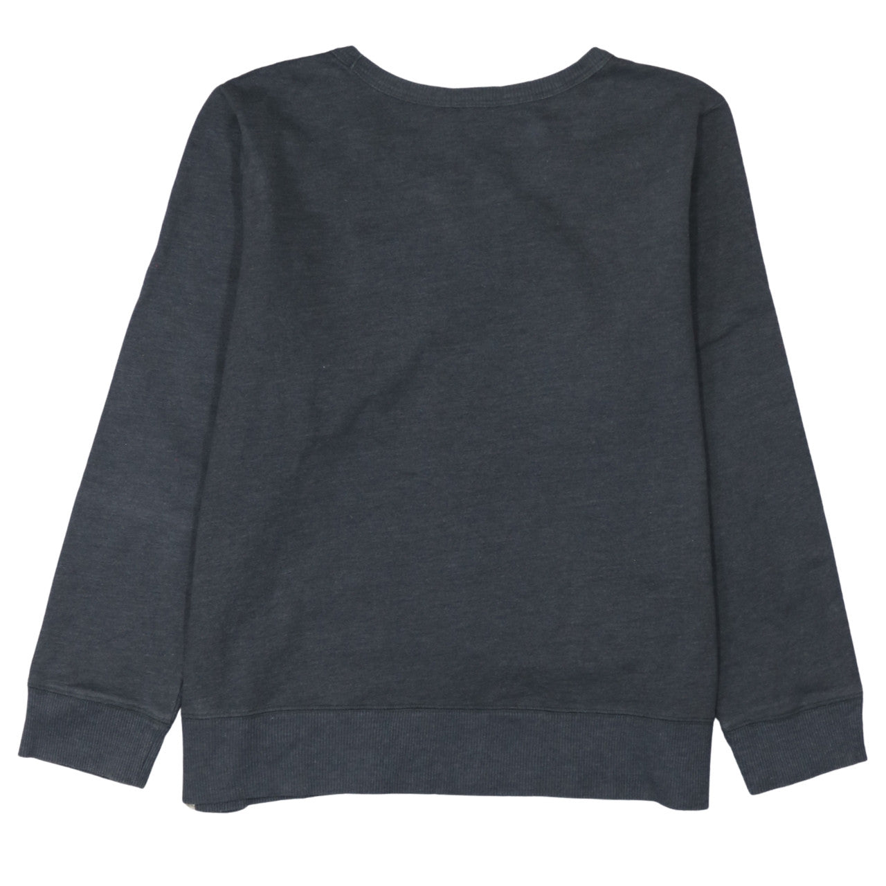 GAP Womens Charcoal Grey Pullover Sweatshirt XL Cotton Blend Logo Print