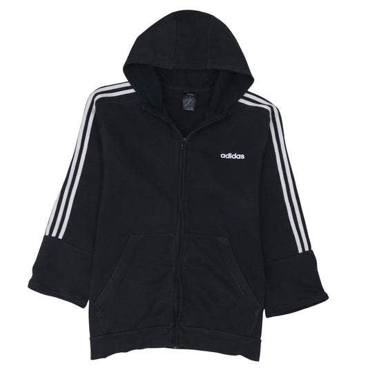 adidas Men's Black XL Full Zip Hoodie Sweatshirt