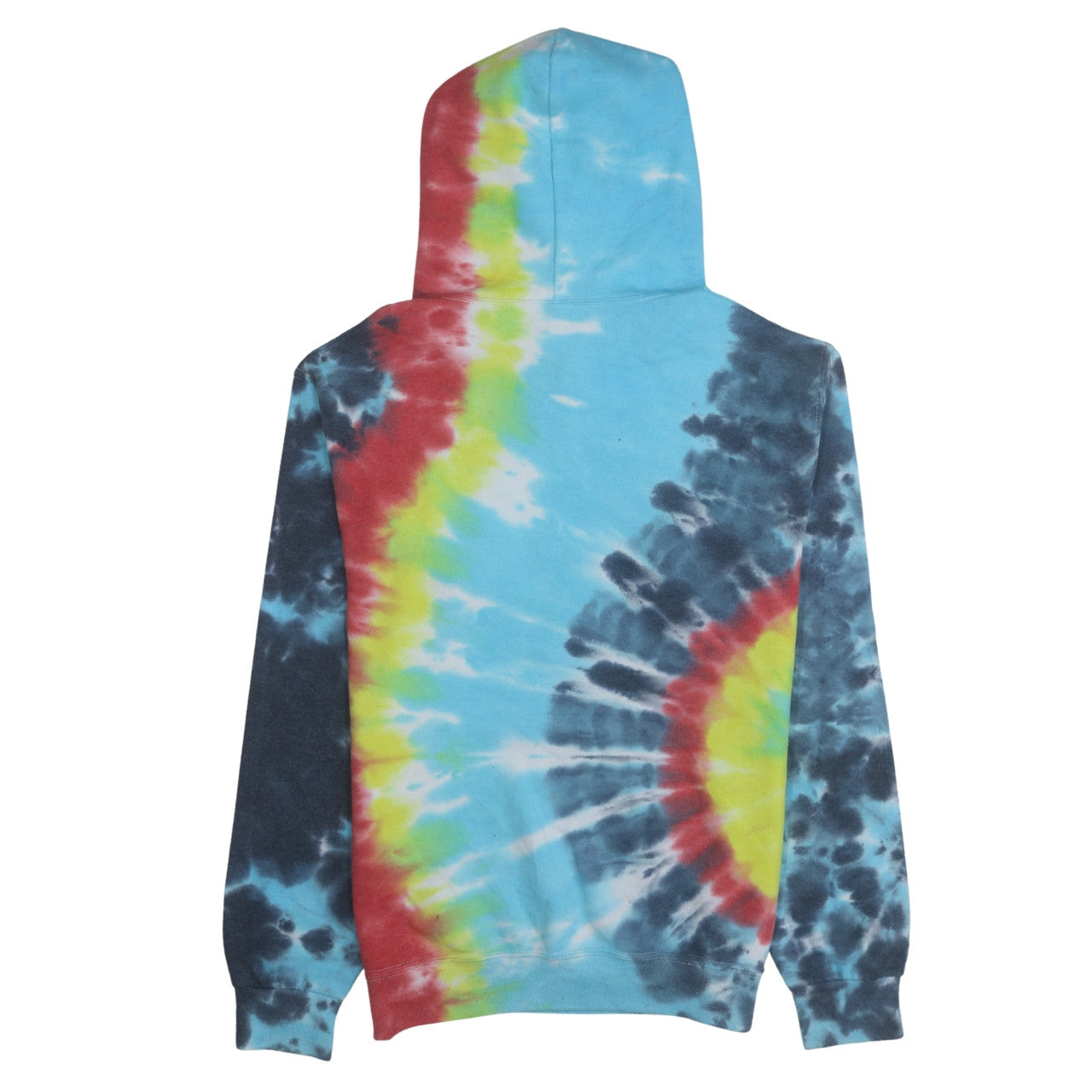 Artist Union Unisex Multicoloured Tie Dye Pullover Hoodie S