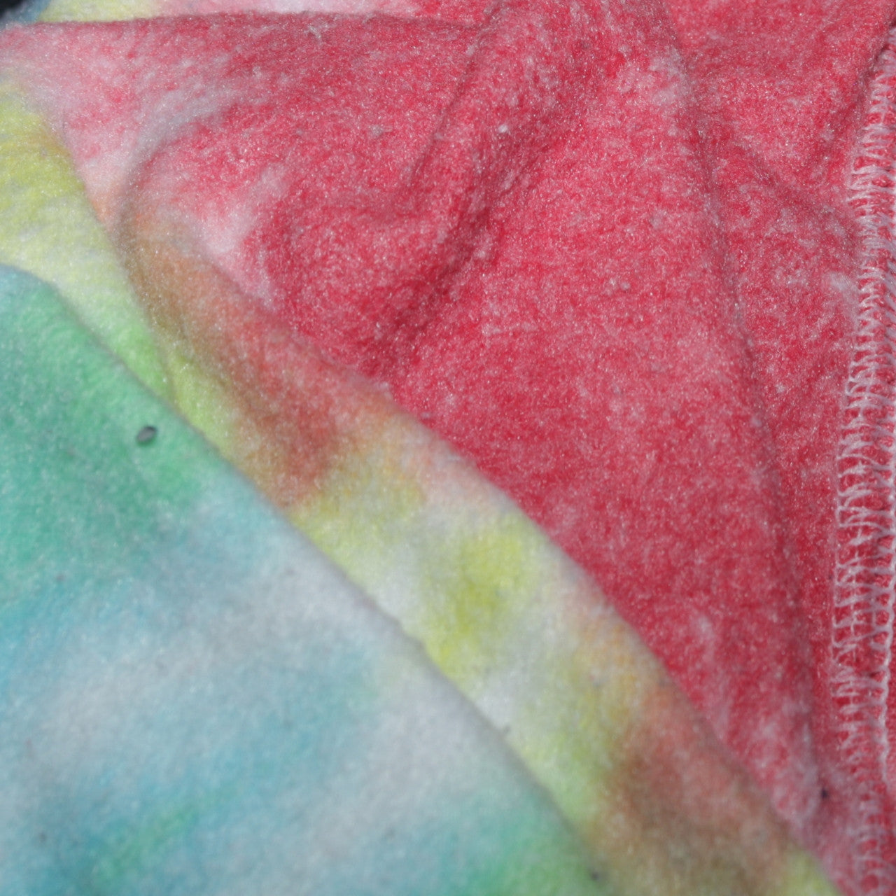Artist Union Unisex Multicoloured Tie Dye Pullover Hoodie S