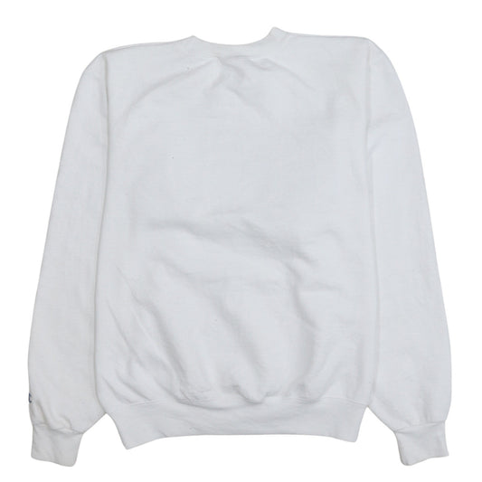 Champion Men's White GCU Logo Pullover Sweatshirt Size S