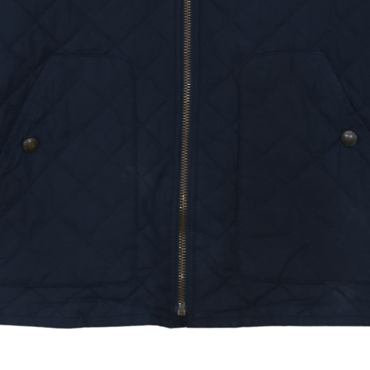Ralph Lauren Teens Blue Quilted Full Zip Jacket Size 14