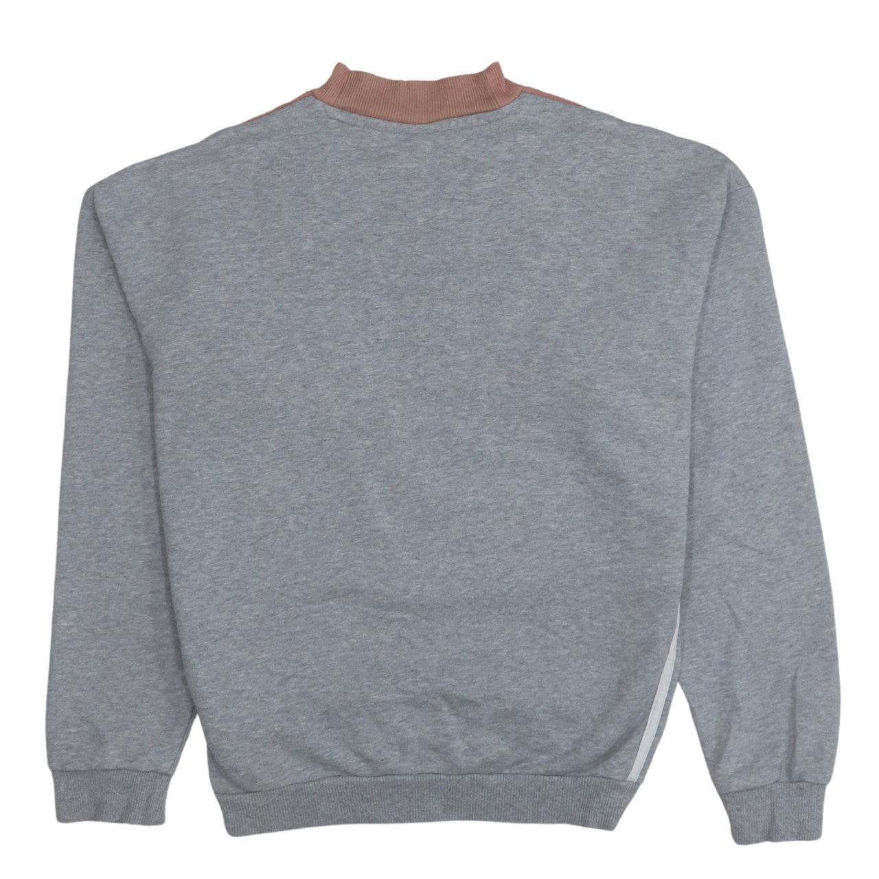 Adidas Women’s Grey Pink Colourblock Pullover Sweatshirt Size 14A