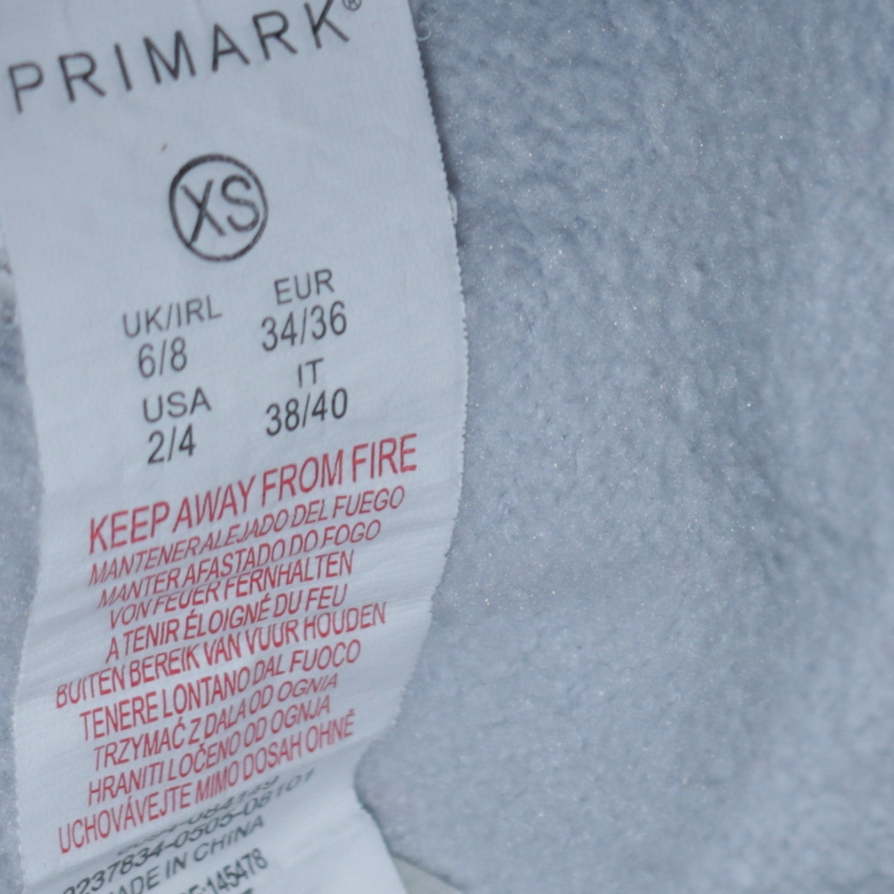 Primark Disney Women Blue XS Pullover Sweatshirt Stitch Christmas Design