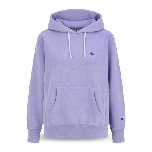 Champion Womens Lavender Reverse Weave Pullover Hoodie Size L