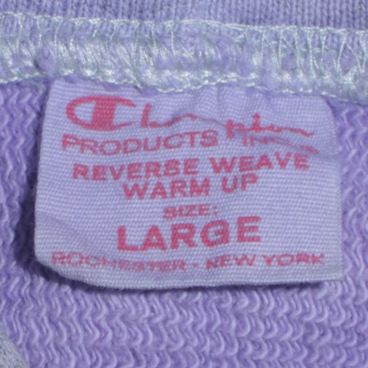 Champion Womens Lavender Reverse Weave Pullover Hoodie Size L