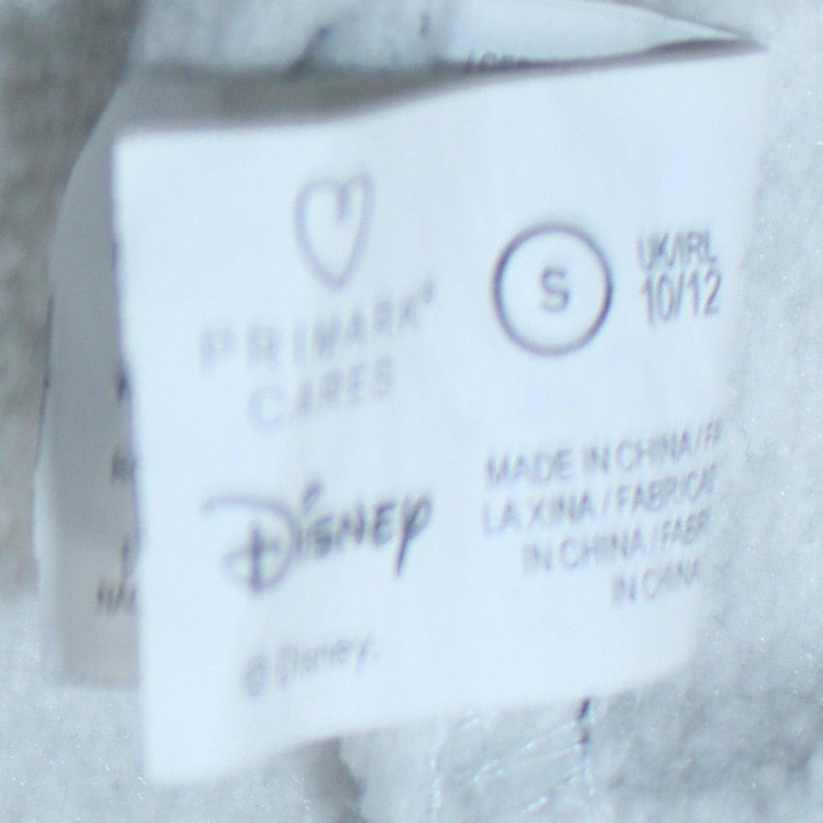 Disney Womens Grey Mickey Mouse Print Pullover Sweatshirt Size S