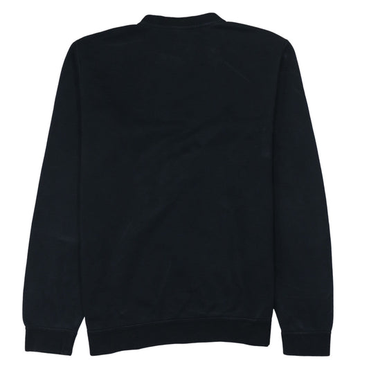 Nike Men's Black Crew Neck Logo Sweatshirt Size M