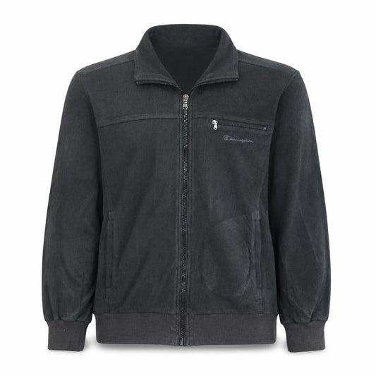 Champion Men's Black Fleece Full Zip Jacket Size M