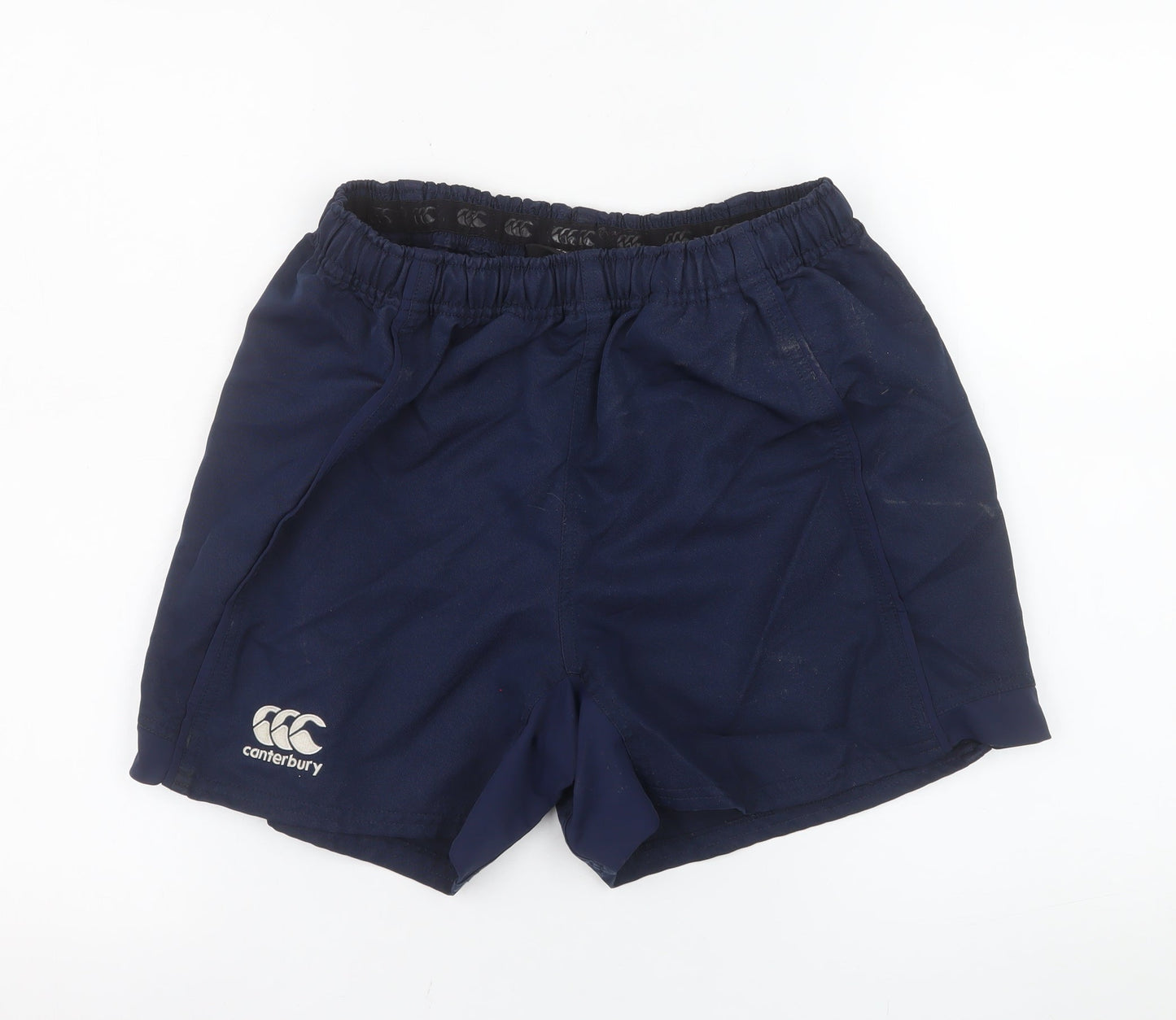 Canterbury Men's Blue Athletic Rugby Shorts Size L Quick Dry