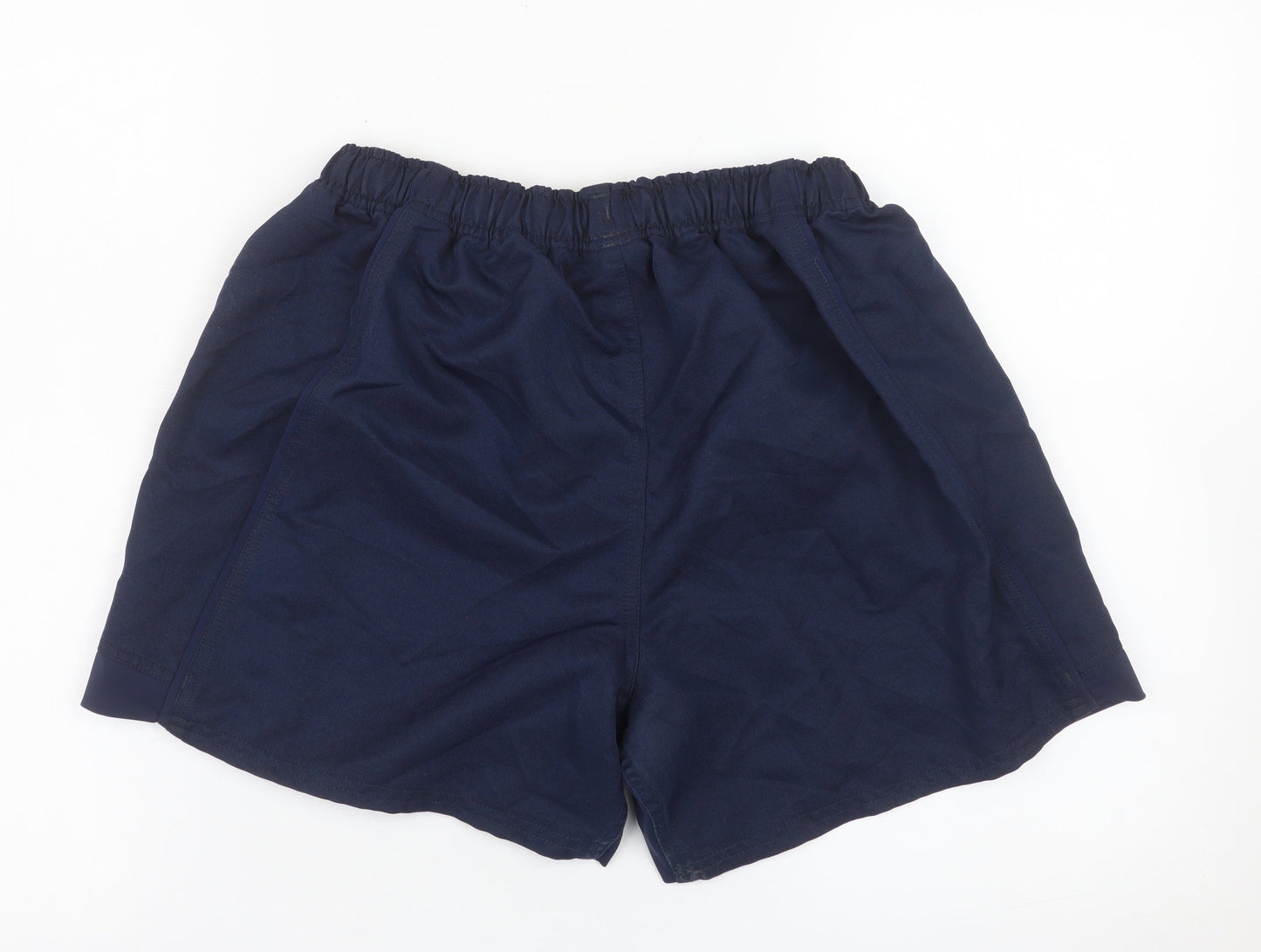 Canterbury Men's Blue Athletic Rugby Shorts Size L Quick Dry