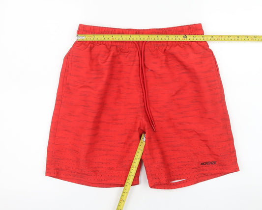 McKenzie Men’s Red Athletic Shorts Size S Quick Dry Lightweight