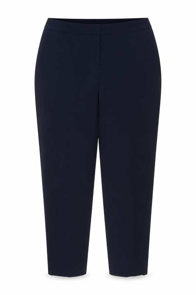 Betty Barclay Women’s Blue Straight Leg Trousers Size 16 Stretch