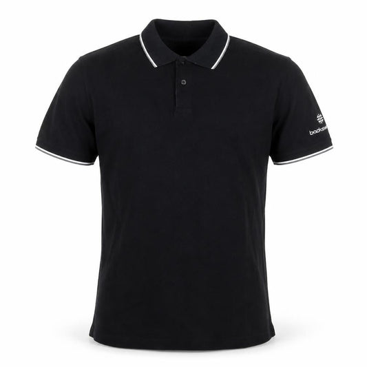 Backswing Men's Black Polo Shirt Large Golf Casual Top