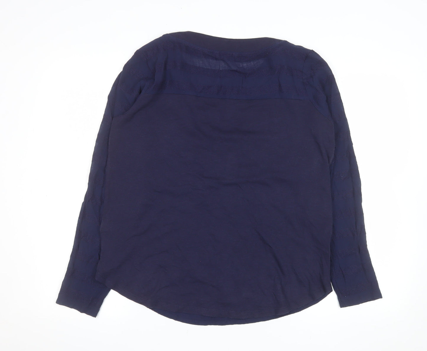 Next Women’s Blue Long Sleeve Basic Blouse Size 14