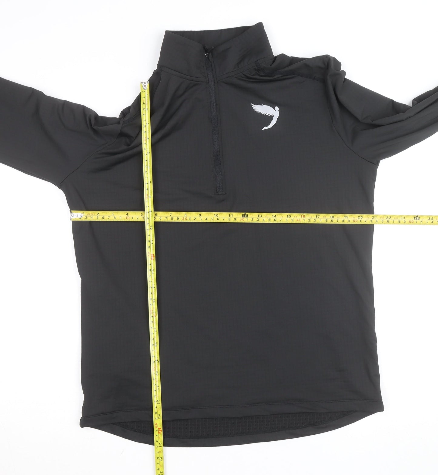 Fly Men's Black Medium 1/4 Zip Athletic Track Jacket
