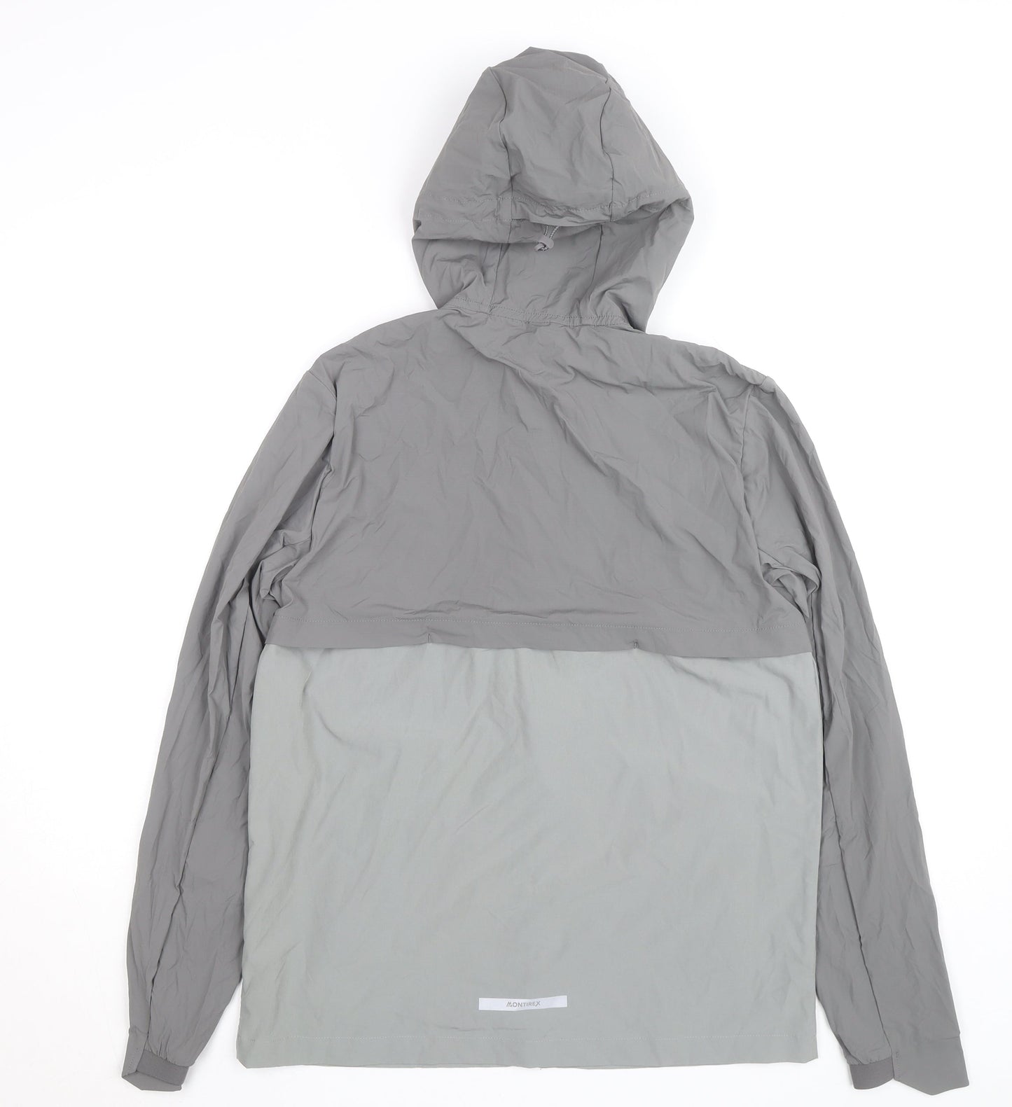 Montirex Men's Grey S Curve 2.0 Windbreaker Jacket