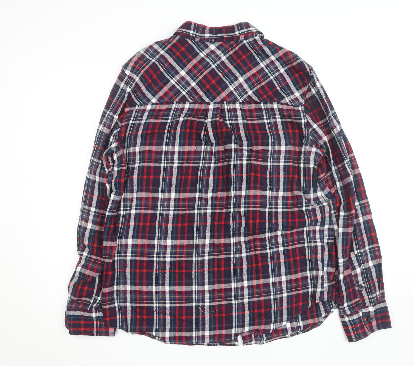 Mountain Warehouse Men's Multicoloured Flannel Plaid Button-Up Shirt XL