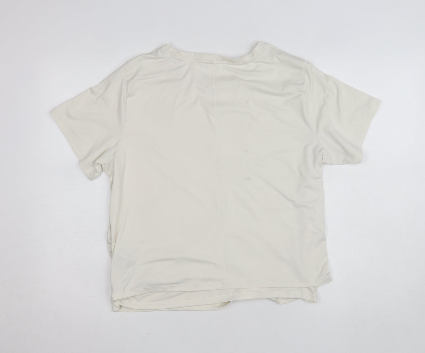 Marks and Spencer Goodmove Women's Ivory Active T-Shirt Size 20