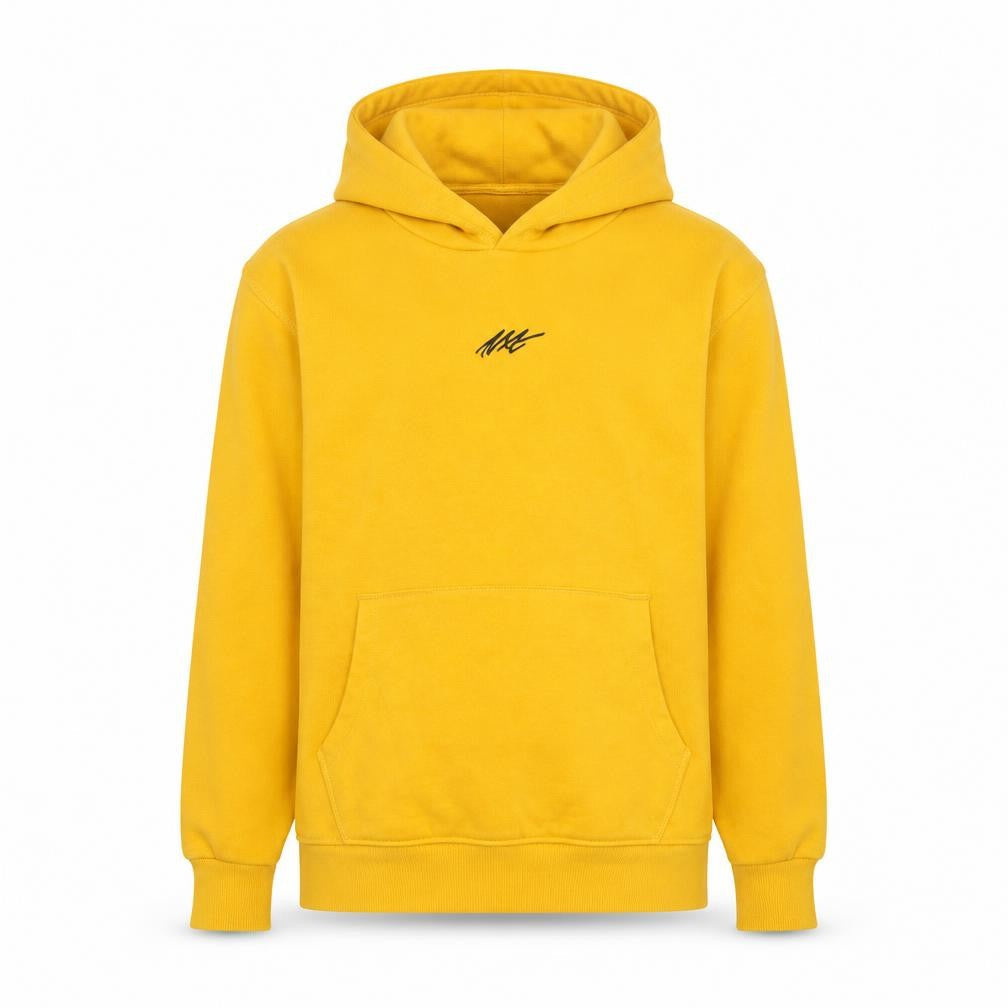 Next Boys Yellow Pullover Hoodie 12 Years Cotton Blend Sweatshirt
