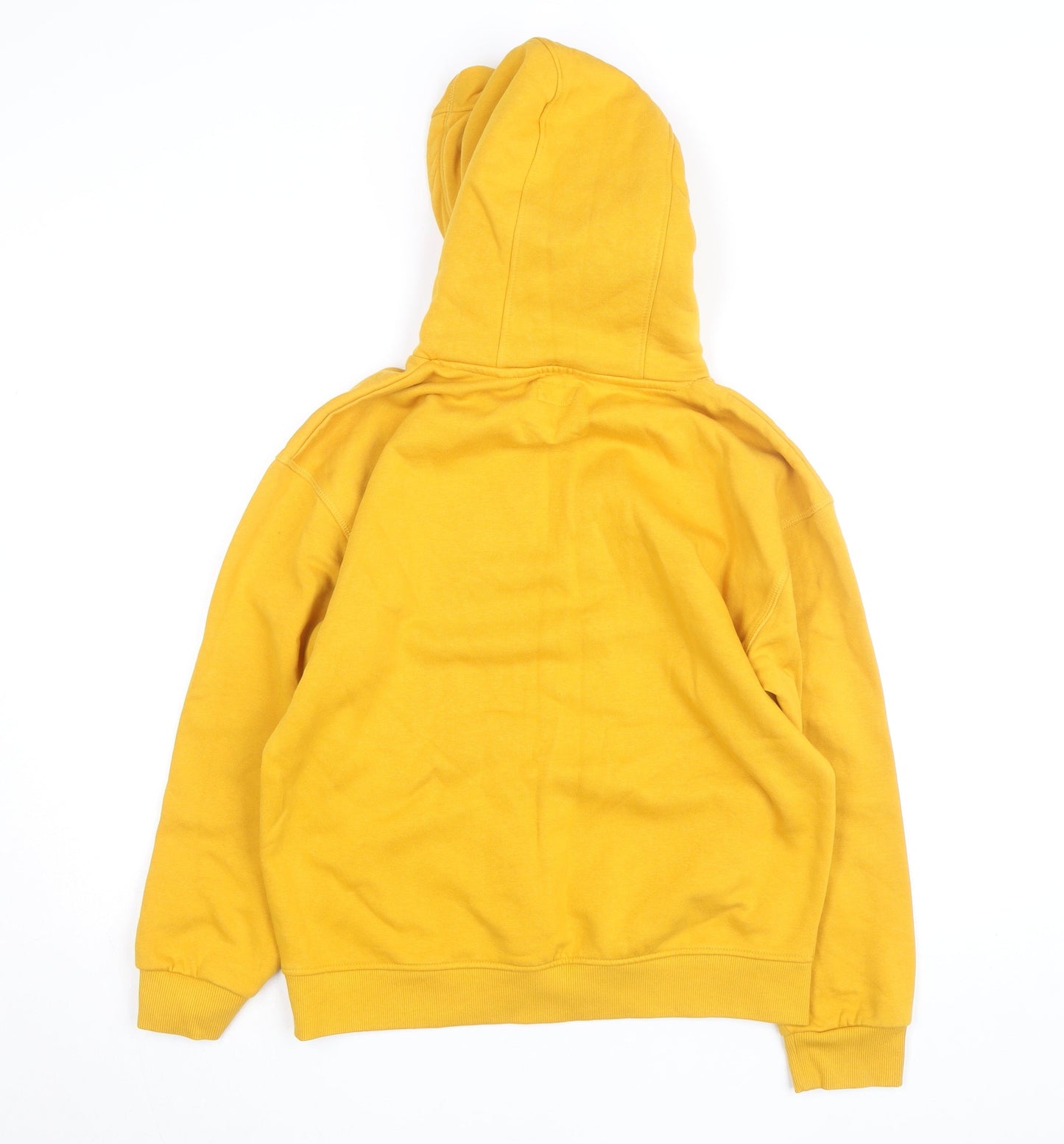 Next Boys Yellow Pullover Hoodie 12 Years Cotton Blend Sweatshirt