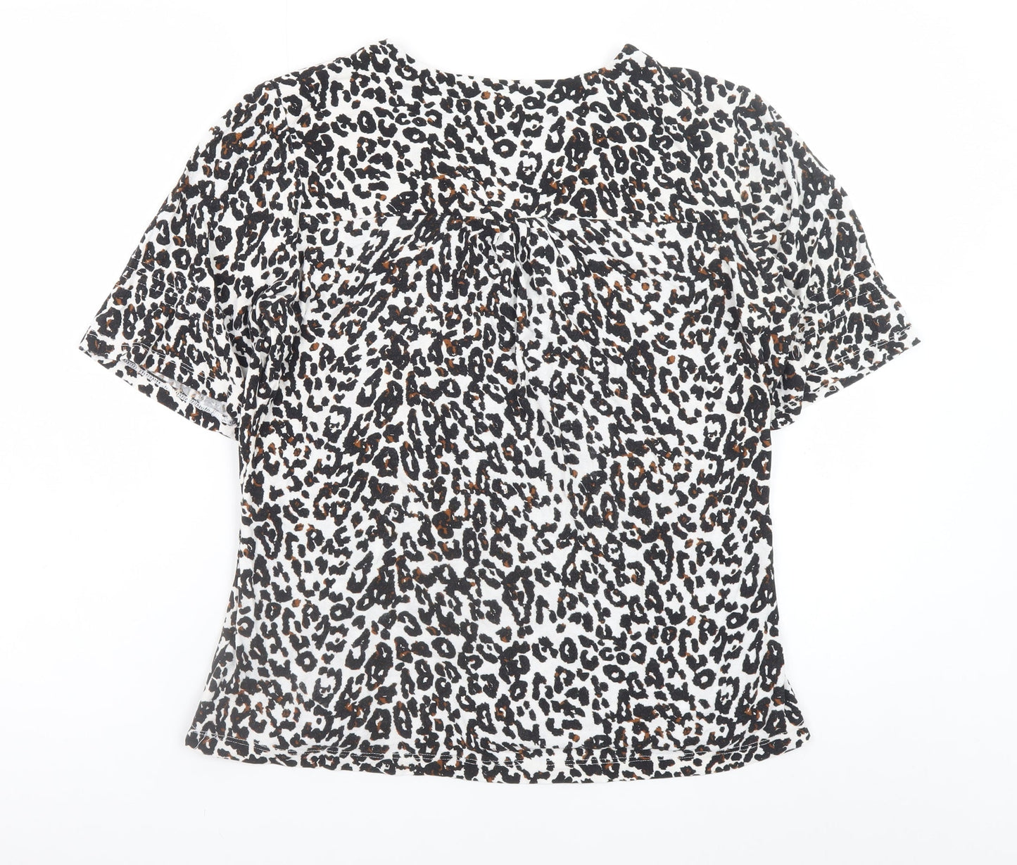 Next Women’s Multicoloured Animal Print Viscose Blouse Size 16