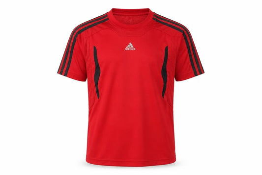 Adidas Boys Red Climalite Short Sleeve Sports T-Shirt 11-12 Years