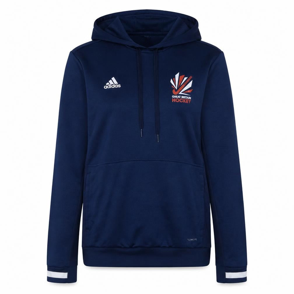 Adidas Women's Navy Great Britain Hockey Hoodie Size S Pullover Climalite