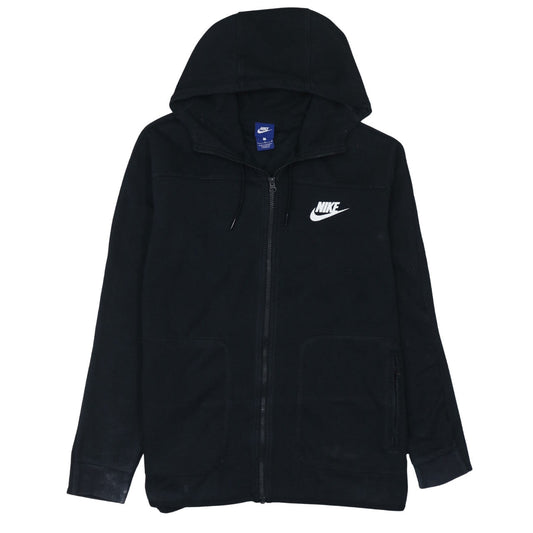Nike Men's Black Full Zip Hoodie Size L Sportswear