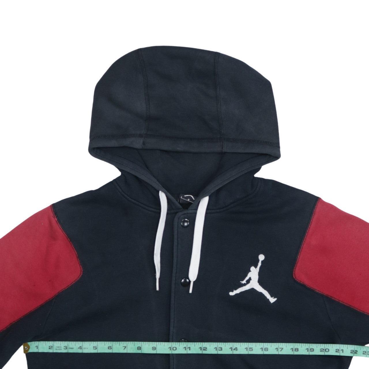 Jordan Men's Multicoloured L Hooded Varsity Style Sweatshirt