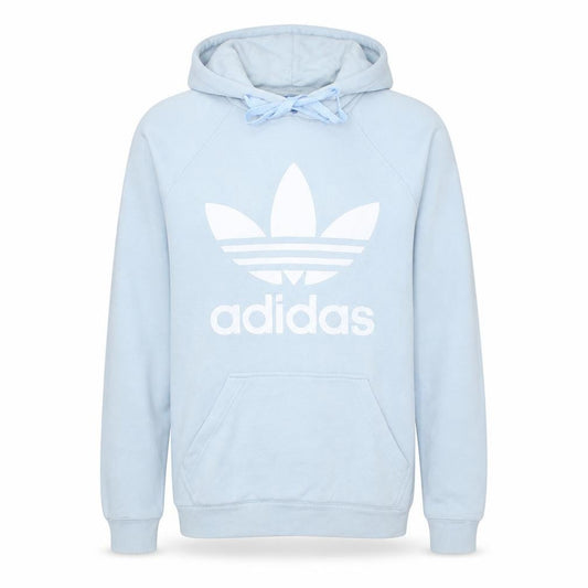 Adidas Men Blue Pullover Hoodie Small Regular Fit Sportswear
