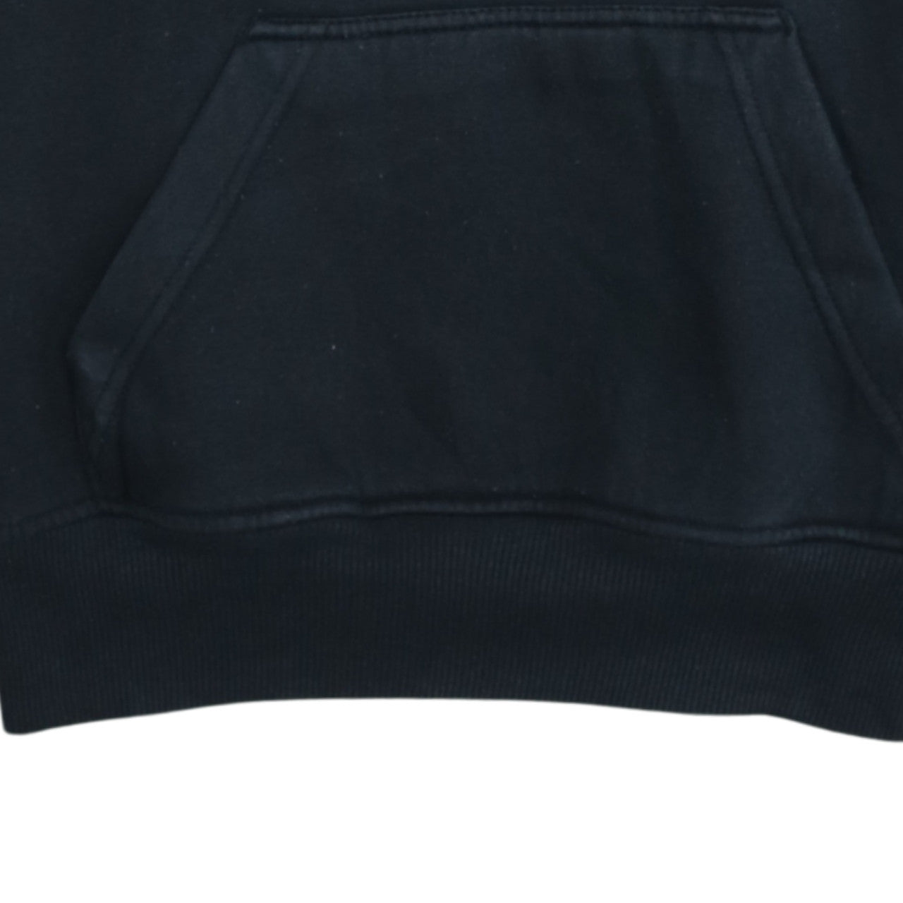 Fila Men's Black Pullover Hoodie S Logo Graphic Cotton Blend