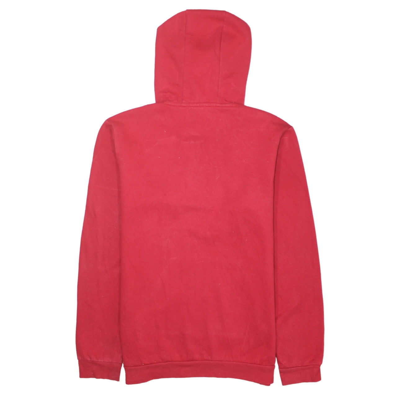 Adidas Men's Red Pullover Hoodie Medium Sports Style