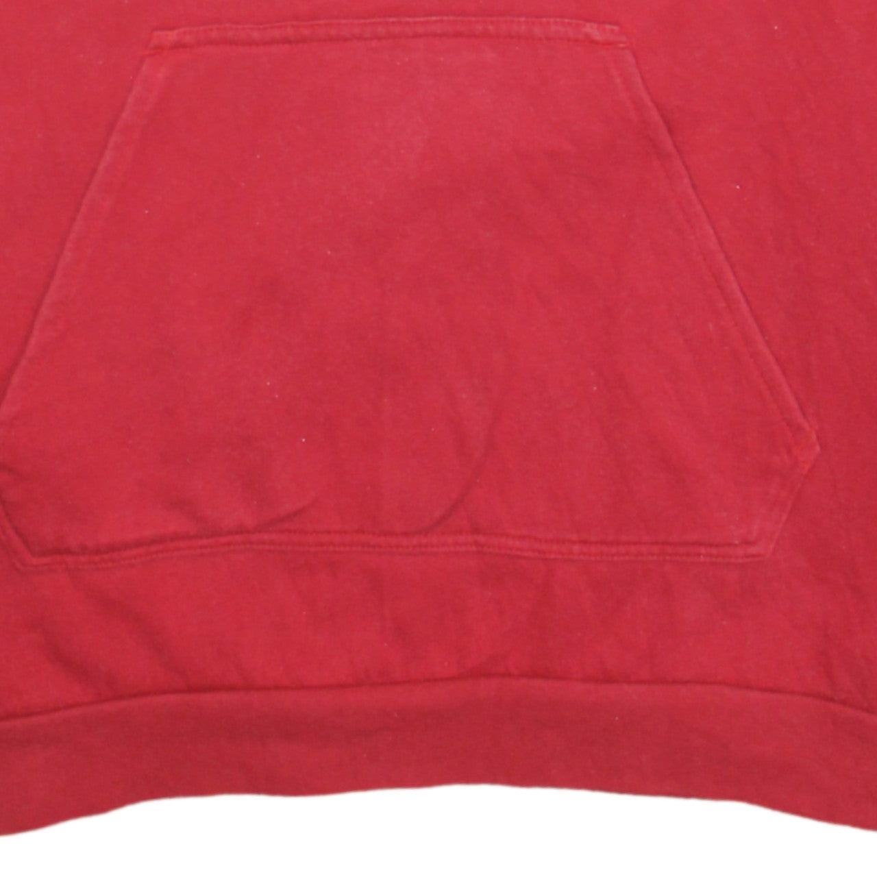 Adidas Men's Red Pullover Hoodie Medium Sports Style