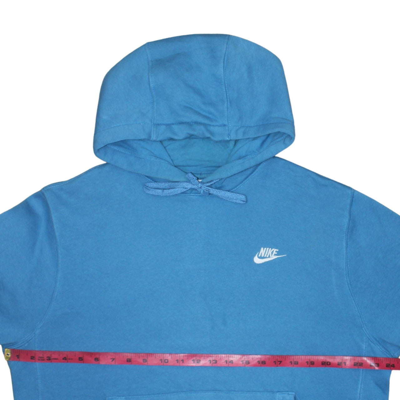 Nike Men's Blue Pullover Hoodie Size M Regular Fit Fleece