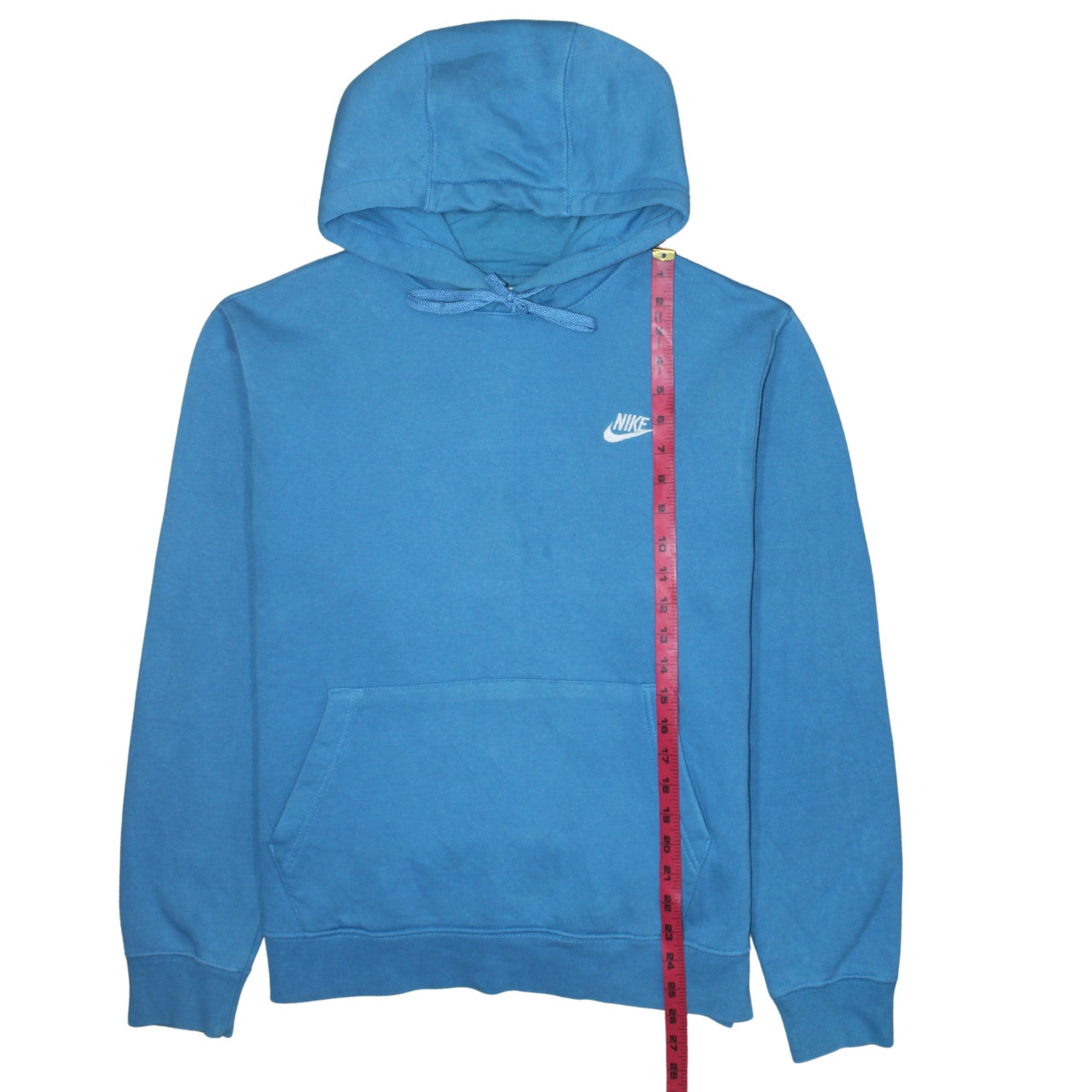 Nike Men's Blue Pullover Hoodie Size M Regular Fit Fleece