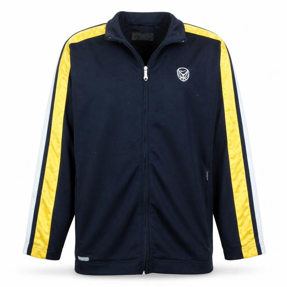 Nike Men's Blue Track Jacket L Full Zip Sportswear