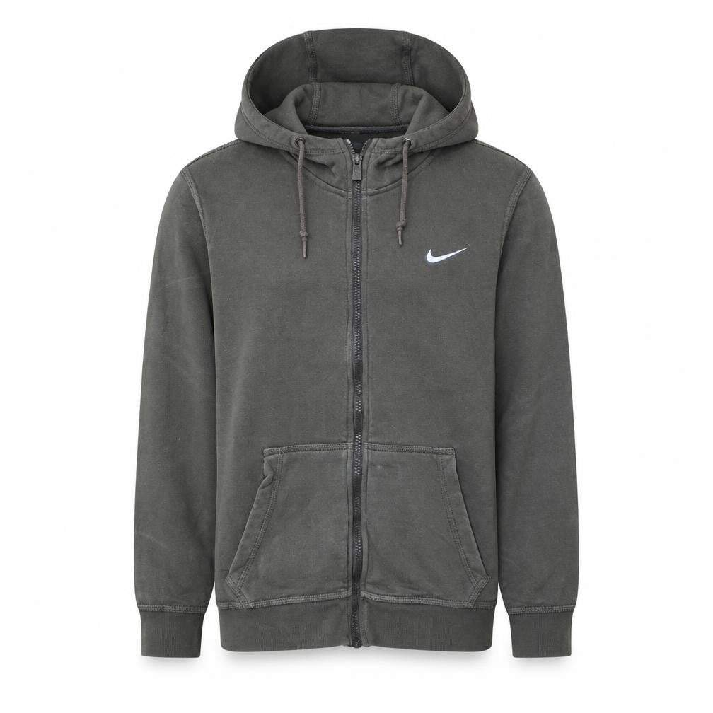 Nike Men's Green Full Zip Hoodie S Hooded Sweatshirt