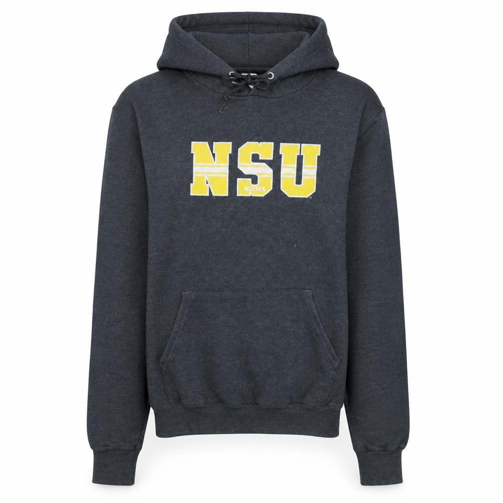Champion Men’s Grey NSU Wolves Pullover Hoodie Size S