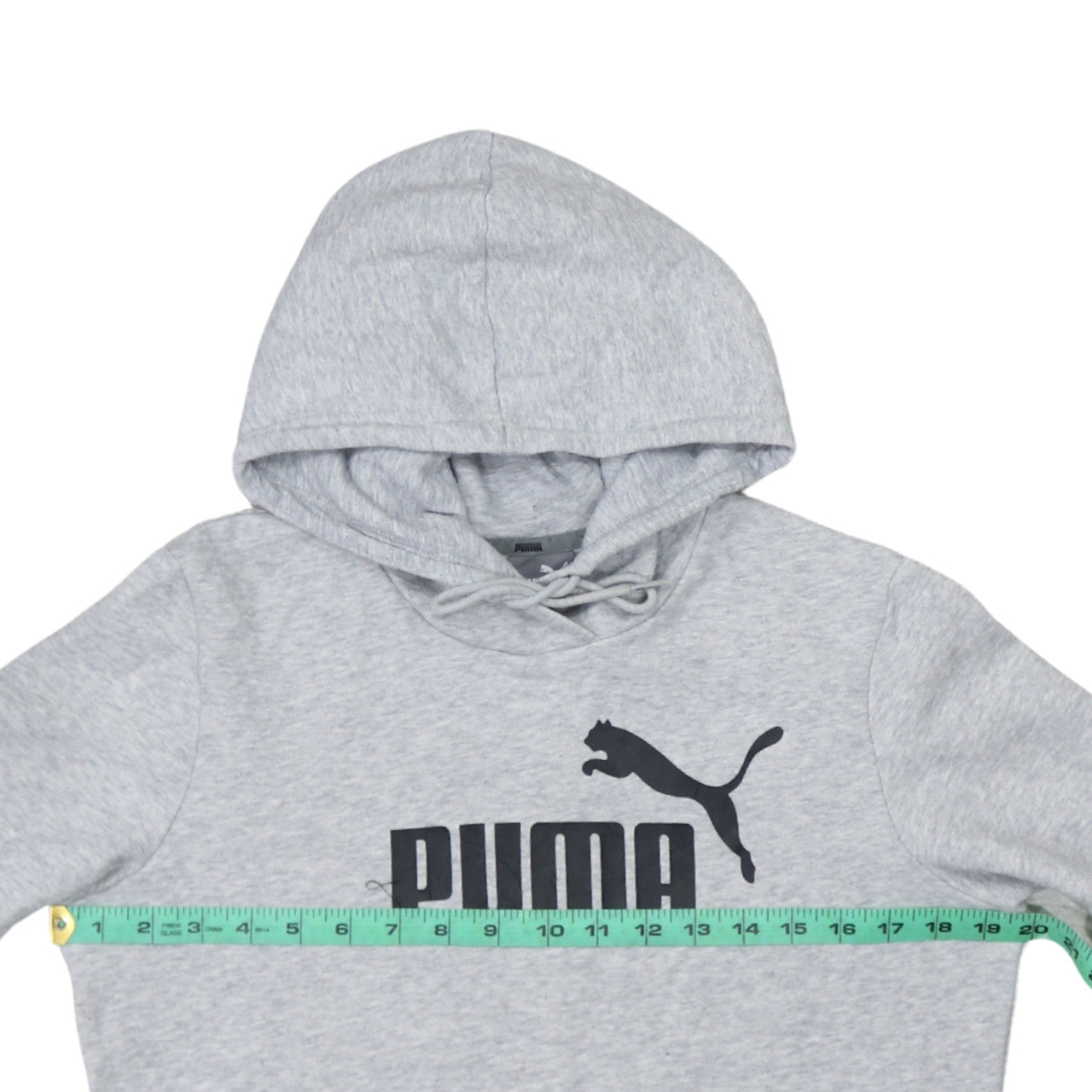 Puma Womens Grey Hoodie Size 14 Pullover Hooded Sweatshirt